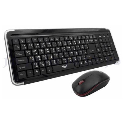 MD-Tech 2.4GHz Wireless Modern Keyboard and Mouse รุ่น RF-KM3100