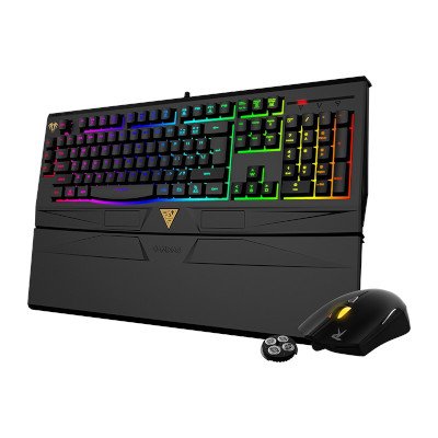 Gamdias Gaming Keyboard and Mouse รุ่น Ares 7 Color Combo (GKC6011)
