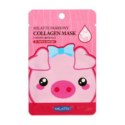 มิลาเต้ สูตร คอลาเจน มาส์กบำรุงผิวหน้า (Milatte Fashiony Collagen Mask)