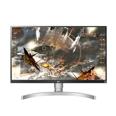 LG 4K IPS Monitor with HDR ขนาด 27 นิ้ว รุ่น 27UK650-W