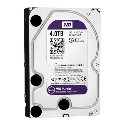 Western Digital WD Purple Surveillance Internal Hard Drive 4TB รุ่น WD40PURZ