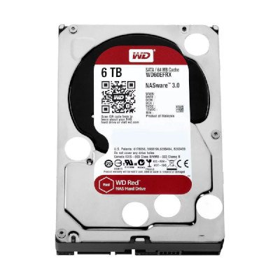 Western Digital WD Red NAS Hard Drive 6TB รุ่น WD60EFRX