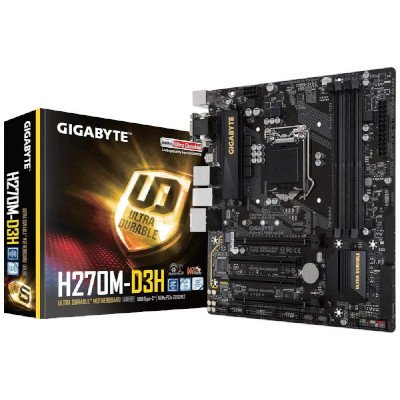 Gigabyte Motherboard GA-H270M-D3H