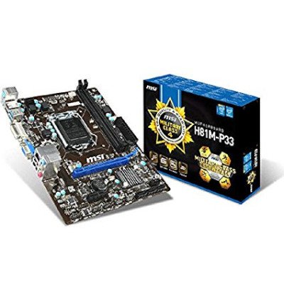 MSI Motherboard H81M-P33