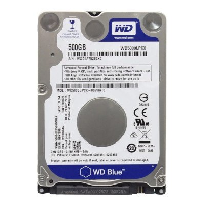 Western Digital WD Blue PC Mobile Desktop Internal Hard Drive 500GB รุ่น WD5000LPCX