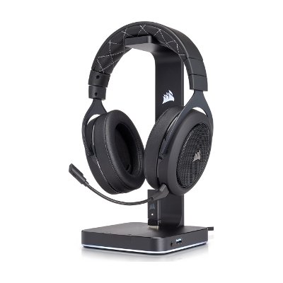 Corsair Wireless Gaming Headset หูฟังเกมมิ่งไร้สาย รุ่น HS70