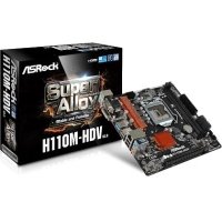 ASRock Motherboard H110M-HDV R3.0