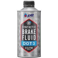PTT น้ำมันเบรก 0.5 ลิตร Synthetic Brake Fluid Dot3