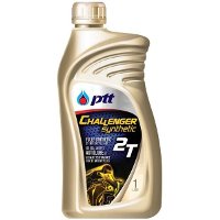 ราคา PTT น้ำมันเครื่องรถจักรยานยนต์ 1 ลิตร Challenger 2T Fully Synthetic