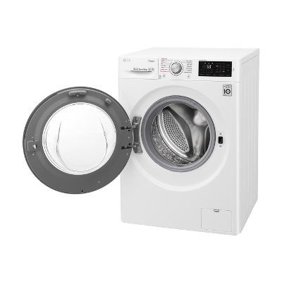 LG เครื่องซักผ้าฝาหน้า ระบบ Steam ขนาด 9 กก. รุ่น FC1409S4W