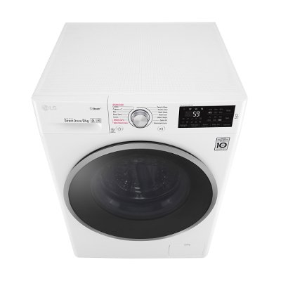 LG เครื่องซักผ้าฝาหน้า ระบบ Steam ขนาด 9 กก. รุ่น FC1409S4W