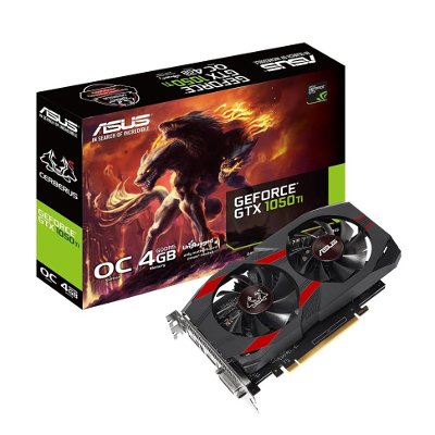Asus Cerberus GeForce GTX 1050 Ti OC Edition 4GB Graphic Card