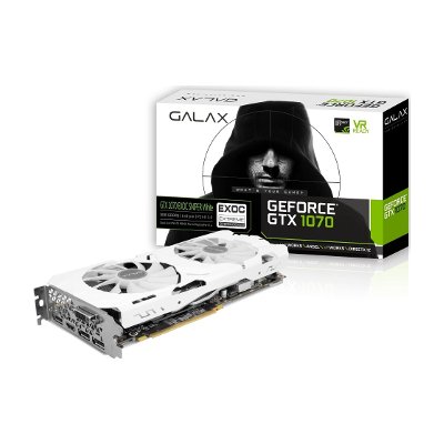 Galax GeForce GTX 1070 EXOC SNIPER White 8GB Graphic Card