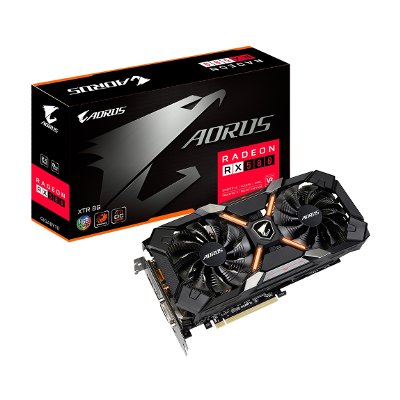 Gigabyte AORUS Radeon RX580 XTR 8GB Graphic Card
