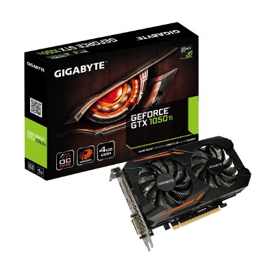 Gigabyte GeForce GTX 1050 Ti OC 4GB Graphic Card