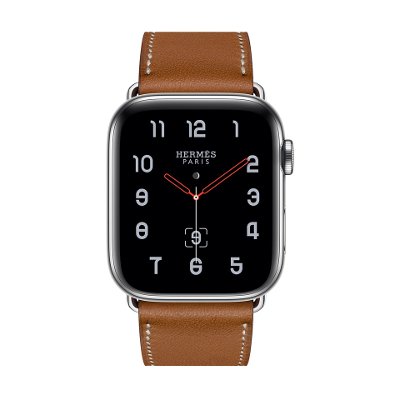 Apple Watch Hermes Series 4 Stainless Steel Case Leather Band GPS + Cellular 40mm