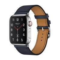 ราคา Apple Watch Hermes Series 4 Stainless Steel Case Leather Band GPS + Cellular 44mm