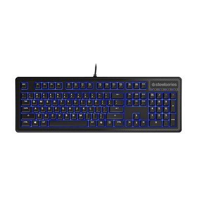 SteelSeries Backlit Anti-Ghosting Membrane Gaming Keyboard รุ่น Apex 100
