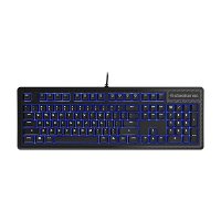 ราคา SteelSeries Backlit Anti-Ghosting Membrane Gaming Keyboard รุ่น Apex 100