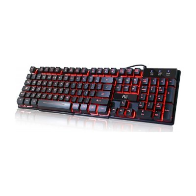 Rii Backlit LED Mechanical Keyboard รุ่น RK100