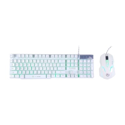 Marvo SEMI Mechanical Keyboard and Mouse รุ่น KM406