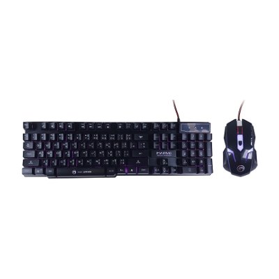 Marvo SEMI Mechanical Keyboard and Mouse รุ่น KM406