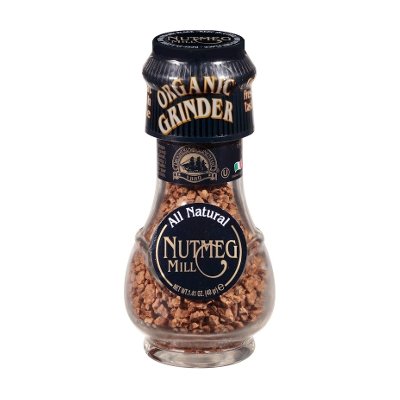 โดรกีเรีย & ออลิเมนทารี่ ลูกจันทน์เทศบด 40 กรัม (Drogheria & Alimentari Organic Grinder All Natural Nutmeg Mill 1.41 oz 40g)