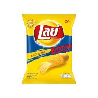 ราคา เลย์ ร็อค มันฝรั่งแผ่นหยัก รสเกลือ 52 กรัม