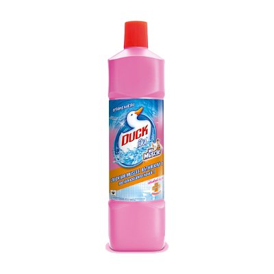 เป็ด มิสเตอร์ มัสเซิล ผลิตภัณฑ์ขจัดคราบห้องน้ำ กลิ่นพิ้งค์ สมูท 450มล.