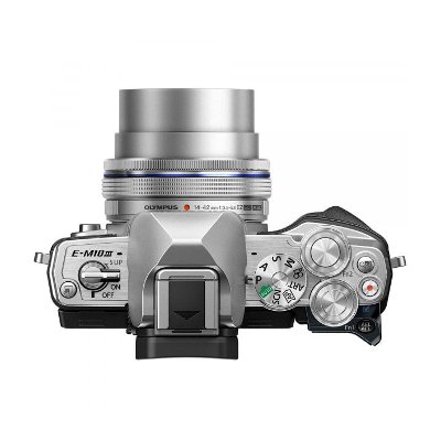 Olympus OM-D E-M10 Mark III Mirrorless Digital Camera with 14-42mm EZ Lens