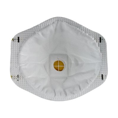 3เอ็ม 8511 มาตรฐาน N95 หน้ากากป้องกันฝุ่นละออง PM 2.5 พร้อมวาล์วระบายอากาศ (3M 8511 N95 Woodworking & Sanding Respirator Valve)