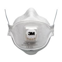 ราคา 3เอ็ม Aura 9322A+ มาตรฐาน FFP2 หน้ากากป้องกันฝุ่นละออง PM 2.5 พร้อมวาล์วระบายอากาศ (3M Aura 9322A+ FFP2 Particulate Respirator)