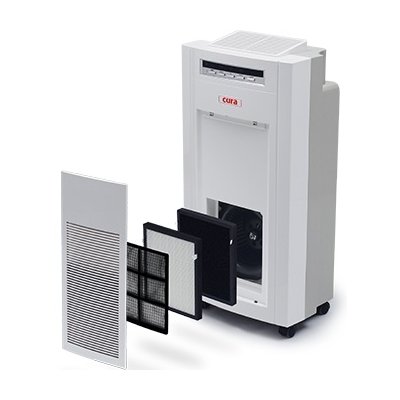 Cura เครื่องฟอกอากาศ รุ่น CRA 250 QUAD สำหรับห้อง 30-60 ตร.ม.