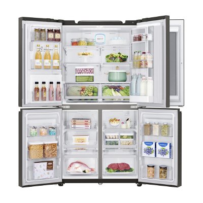 LG InstaView Door-in-Door ตู้เย็น 4 ประตู ขนาด 22.5 คิว รุ่น GR-X24FTKHL