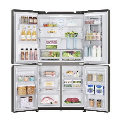 LG InstaView Door-in-Door ตู้เย็น 4 ประตู ขนาด 22.5 คิว รุ่น GR-X24FTKHL