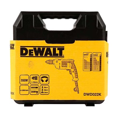 DeWALT สว่านกระแทก 10มม. 550w รุ่น DWD022K