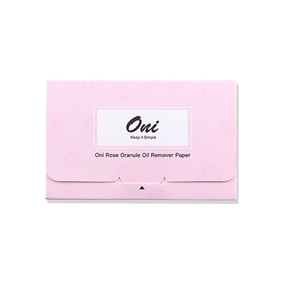 Oni Convenient Rose Granule Oil Remover Paper กระดาษซับมัน 60 แผ่น