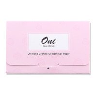 ราคา Oni Convenient Rose Granule Oil Remover Paper กระดาษซับมัน 60 แผ่น