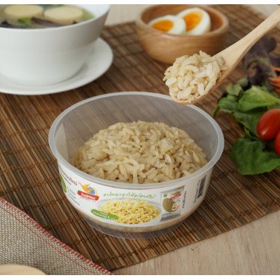 หงษ์ทอง ข้าวกล้องหอมใหม่ หุงสุก ขนาด 170 กรัม