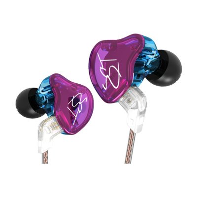 KZ ZST Pro HiFi-Armature Dual Driver Detachable Cable Noise Isolating Music Sports In-Ear Earphones