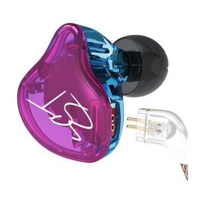 KZ ZST Pro HiFi-Armature Dual Driver Detachable Cable Noise Isolating Music Sports In-Ear Earphones