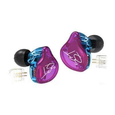 KZ ZST Pro HiFi-Armature Dual Driver Detachable Cable Noise Isolating Music Sports In-Ear Earphones
