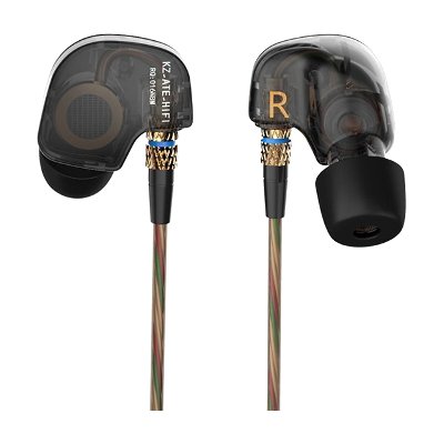 KZ ATE HiFi 3.5mm Metal In-Ear Wired Earphones