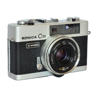 Konica C35 Automatic Rangefinder Film Camera