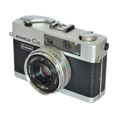 Konica C35 Automatic Rangefinder Film Camera