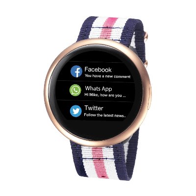 MyKronoz ZeRound2 HR Premium Smartwatch นาฬิกาข้อมือสมาร์ทวอทช์