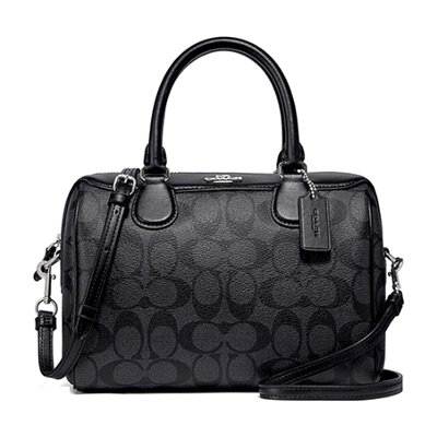 Coach F32203 Mini Bennett Satchel In Signature Canvas กระเป๋าถือ