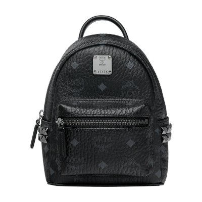 MCM Stark Side Studs Bebe Boo Backpack in Visetos กระเป๋าเป้สะพาย