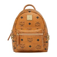ราคา MCM Stark Side Studs Bebe Boo Backpack in Visetos กระเป๋าเป้สะพาย