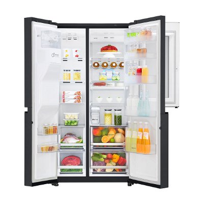 LG ตู้เย็น 2 ประตู Side by Side ขนาด 21.7 คิว รุ่น GC-X247CKAV